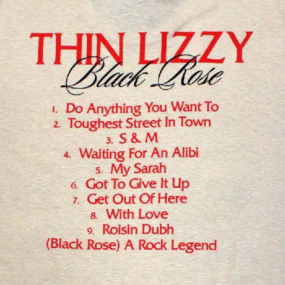 THIN LIZZY|Tシャツ|公式ライセンス商品|PGS