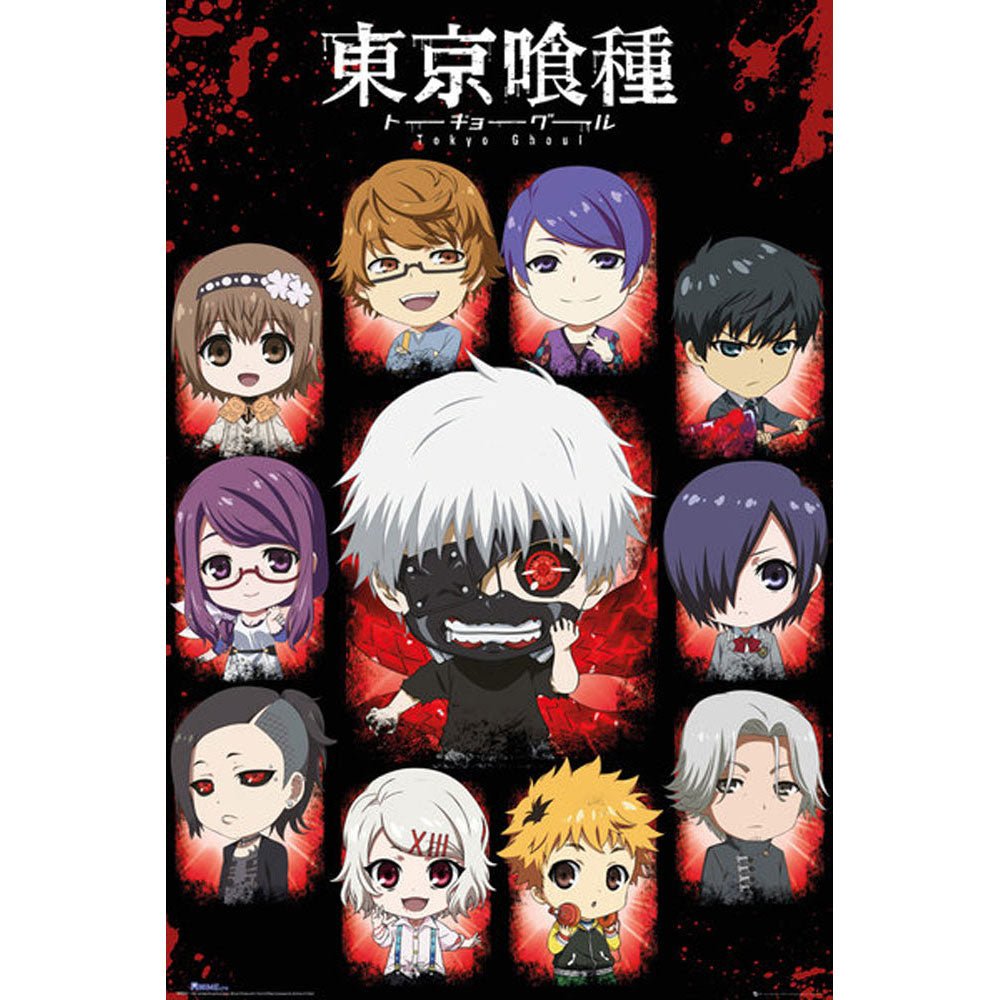 TOKYO GHOUL 東京喰種 - チビ集合 / ポスター 【公式 / オフィシャル