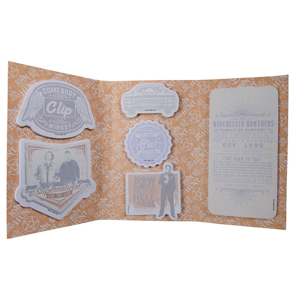 SUPERNATURAL スーパーナチュラル - Sticky Note Collection / ノート・メモ帳 【公式 / オフィシャル】 - PGS