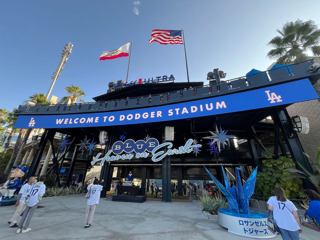 【 大谷翔平 現地取材 】 50本塁打＆50盗塁 達成直後のドジャー・スタジアム観てきました！現地の様子到着1 - PGS