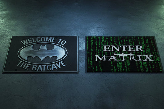 玄関から世界観に入る｜BATMAN & THE MATRIX 公式ドアマット紹介