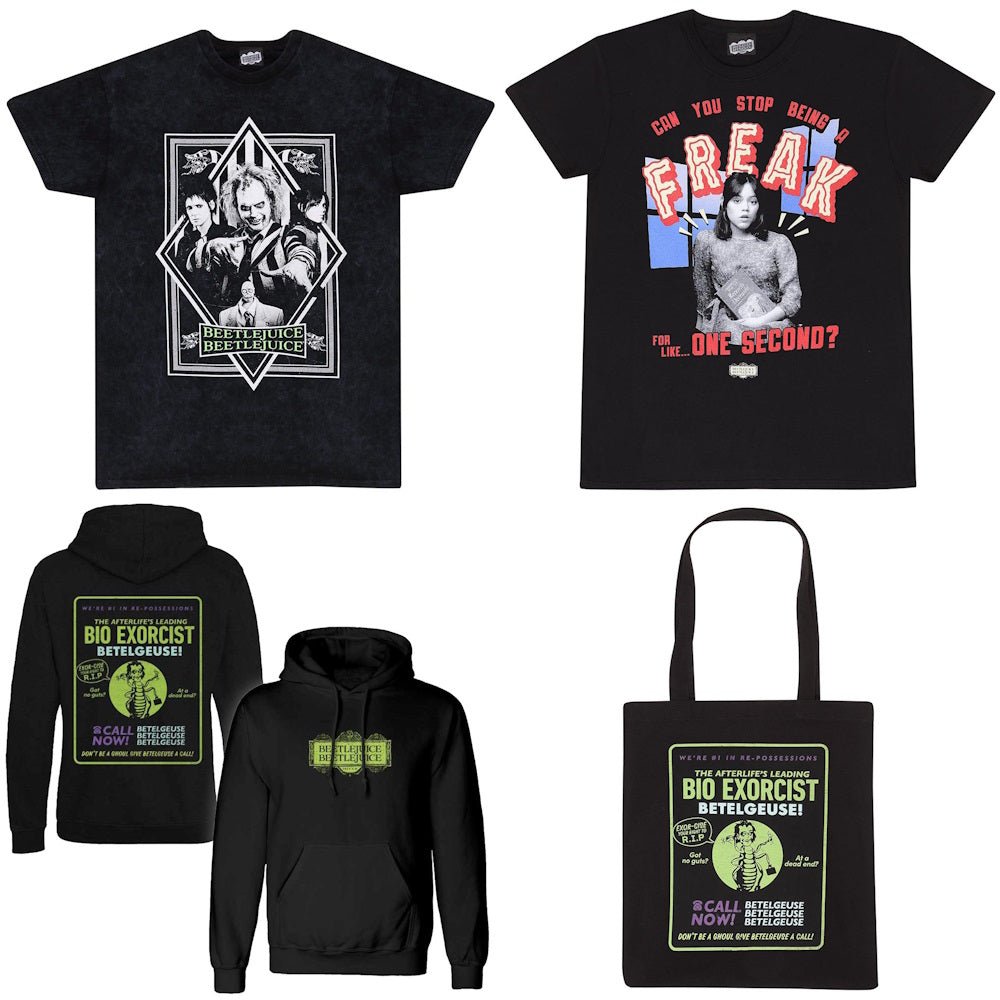 【注目アイテム】新作映画 BEETLEJUICE BEETLEJUICE の公式商品が登場！ - PGS