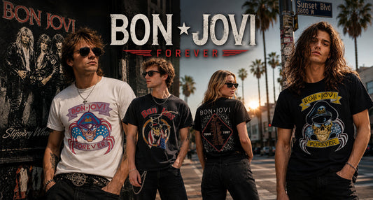 BON JOVI 復刻ツアーデザインTシャツ登場！