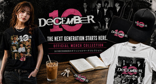 【December 10】SUMMER SONIC出演＆単独公演決定！話題の新世代ボーイ・バンド公式グッズをPGSでチェック！
