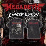 MEGADETH、2027年2月来日！限定生産プレミアムTシャツ「Fighter Pilot BIG」登場