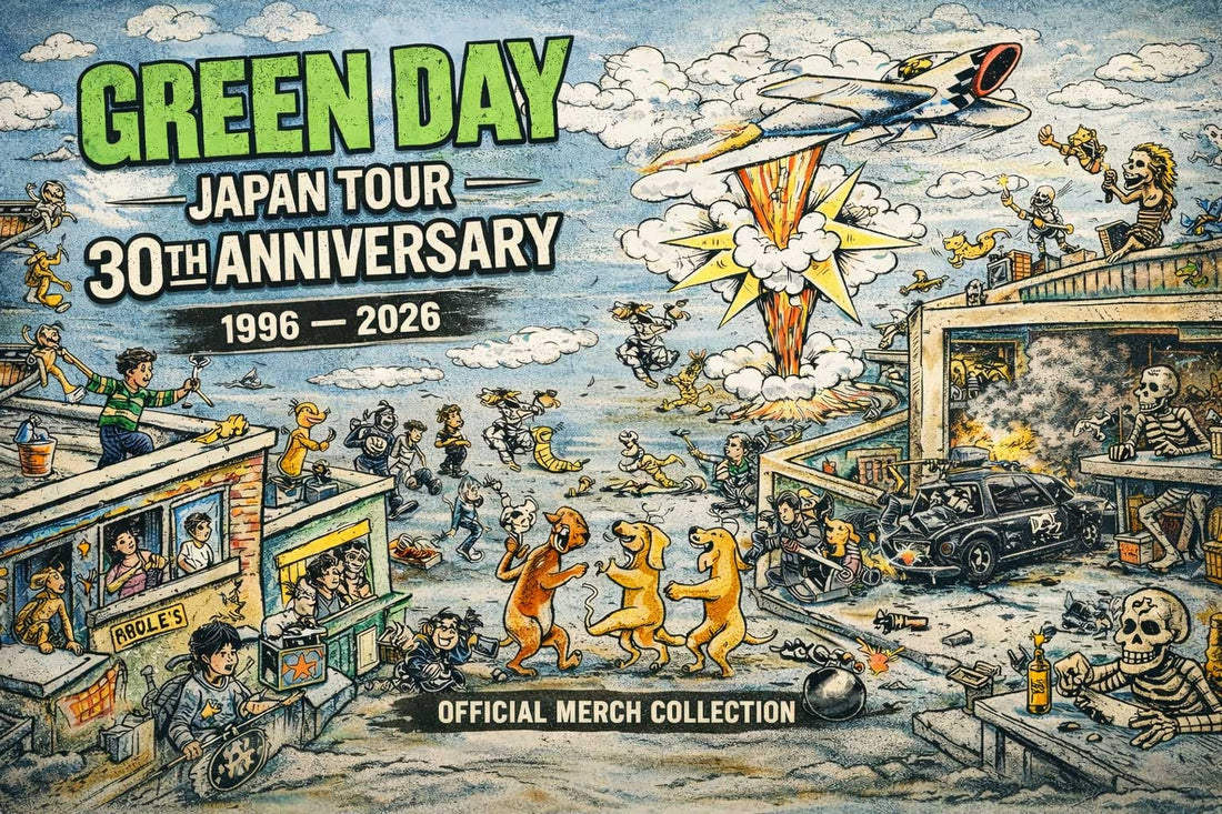 **Green Day  Dookieと初来日、そして30年へ ― PGS JOURNALが記録する、Green Dayと日本の物語 ―**