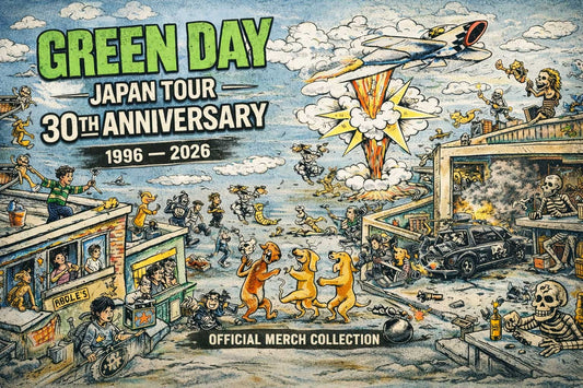 **Green Day  Dookieと初来日、そして30年へ ― PGS JOURNALが記録する、Green Dayと日本の物語 ―**