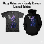 【公式グッズの背景】  天国で再び交わる音楽── オジー・オズボーンとランディ・ローズへの敬意を込めた 「RANDY RHOADS TRIBUTE」公式フーディー
