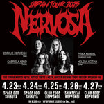 ブラジルが誇るスラッシュメタルバンド、NERVOSAが5年ぶりに日本にやってきます！ - PGS