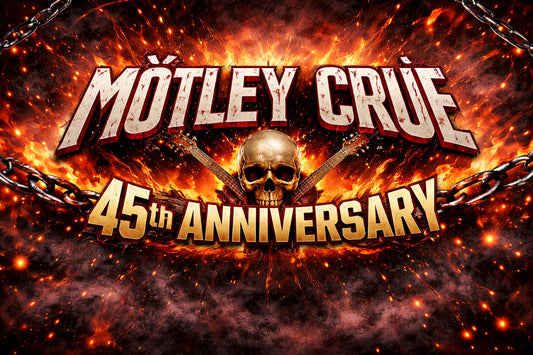 🎸 Mötley Crüe 結成45周年 記念キャンペーン開催！ 🔥 - PGS