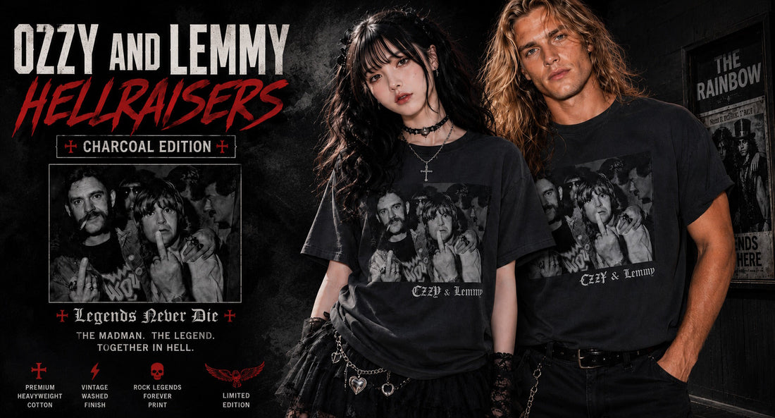 No More Tears 35周年、そしてオジー追悼1年。 PGS METALが贈る「OZZY AND LEMMY HELLRAISERS」チャコールエディション
