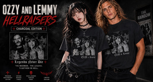 No More Tears 35周年、そしてオジー追悼1年。 PGS METALが贈る「OZZY AND LEMMY HELLRAISERS」チャコールエディション