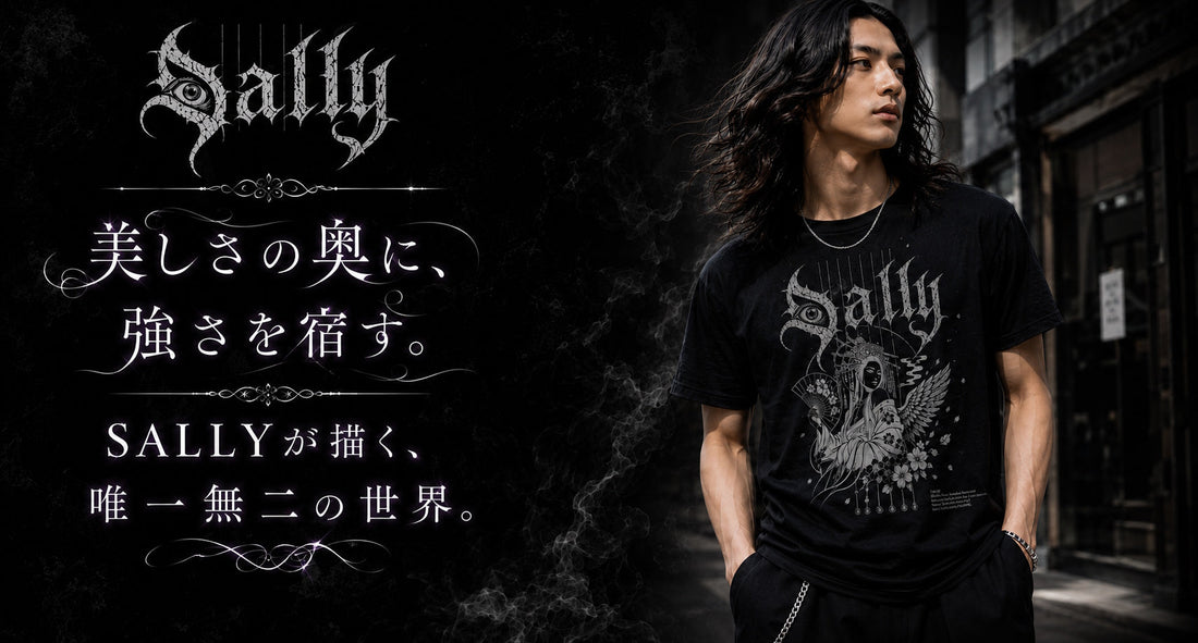PGS METALが手掛ける、SALLYが描く新たなMETALの世界。 「花魁天使（Oiran Angel）」Tシャツ発売！