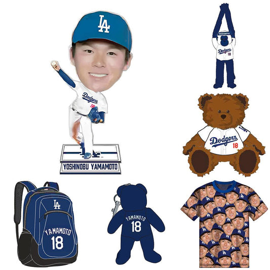 【注目アイテム】ロサンゼルス・ドジャース 山本由伸 選手のMLB公式商品が日本に到着！ - PGS