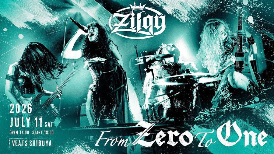 Zilqy、ゼロからワンへ。7月11日、Veats Shibuyaワンマンライブ開催！