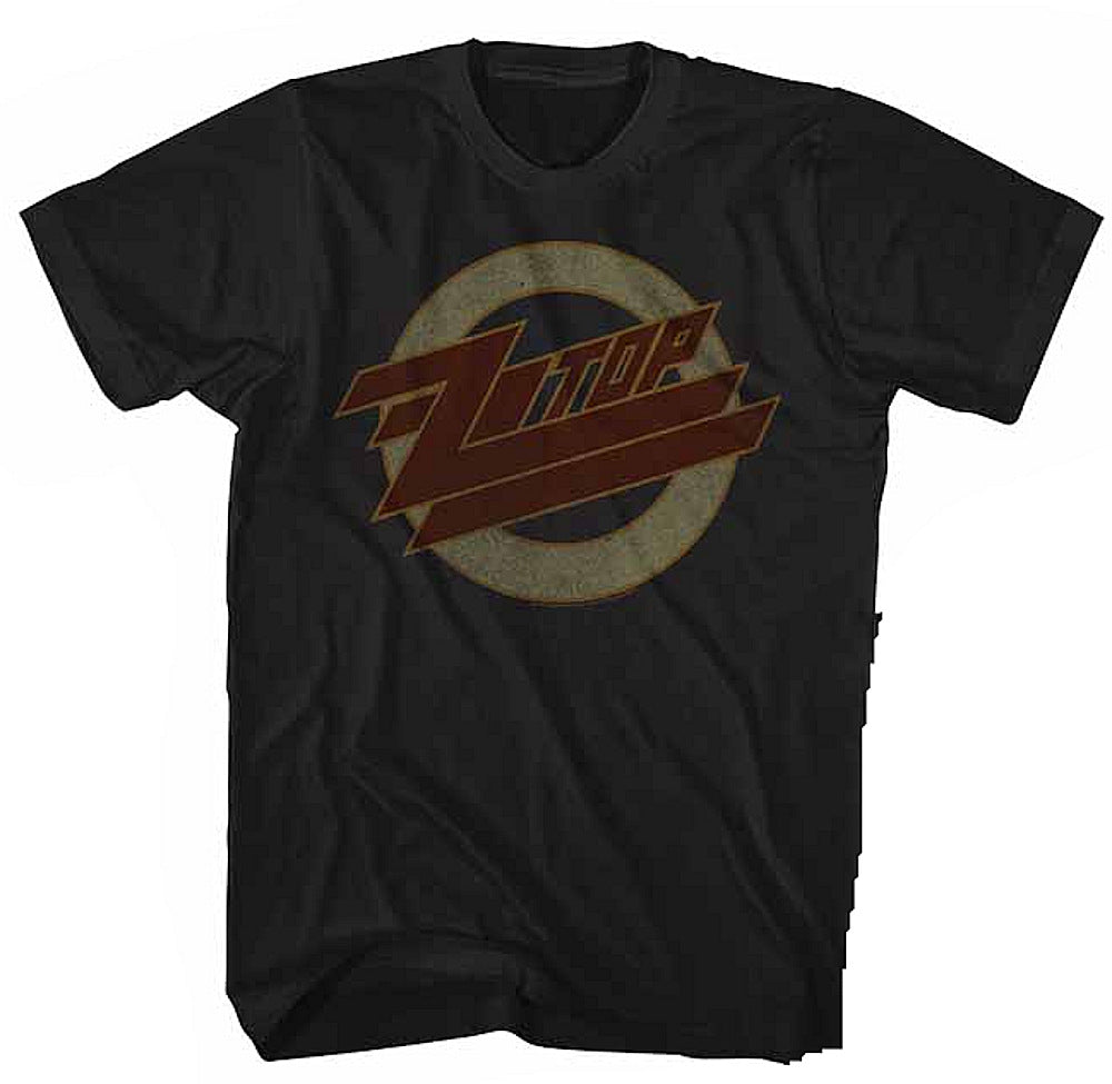 【廃番ラスト販売/特別価格】ZZ TOP ズィーズィートップ (デビュー 55周年 ) - 1990 US TOUR / バックプリントあり / Tシャツ / メンズ 【公式 / オフィシャル】
