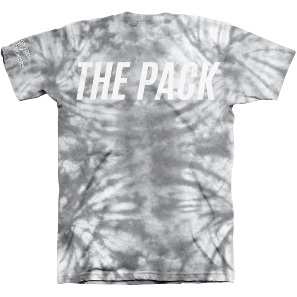 CHAINSMOKERS チェインスモーカーズ (2017ツアー商品) MEMORIES THE PACK / タイダイ - 限定モデル / バックプリントあり / Tシャツ / メンズ