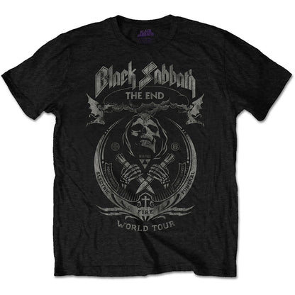 BLACK SABBATH ブラックサバス (OZZY OSBOURNE 追悼 ) - THE END MUSHROOM CLOUD / Tシャツ / メンズ 【公式 / オフィシャル】