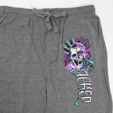 SUICIDE SQUAD - Joker Heather Gray Sleep Pants / Bottoms / Men's