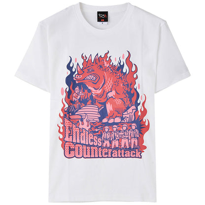ULTRAMAN ウルトラマン (シリーズ 60周年 ) - 果てしなき逆襲 / バックプリントあり / Tシャツ / メンズ 【公式 / オフィシャル】