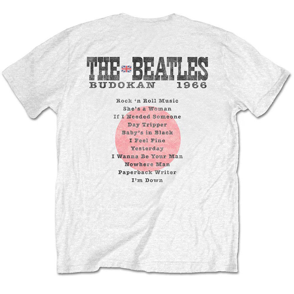 
                  
                    THE BEATLES ビートルズ (結成 65周年 ) - BUDOKAN SET LIST（ヴィンテージ加工） / バックプリントあり / Tシャツ / メンズ 【公式 / オフィシャル】
                  
                