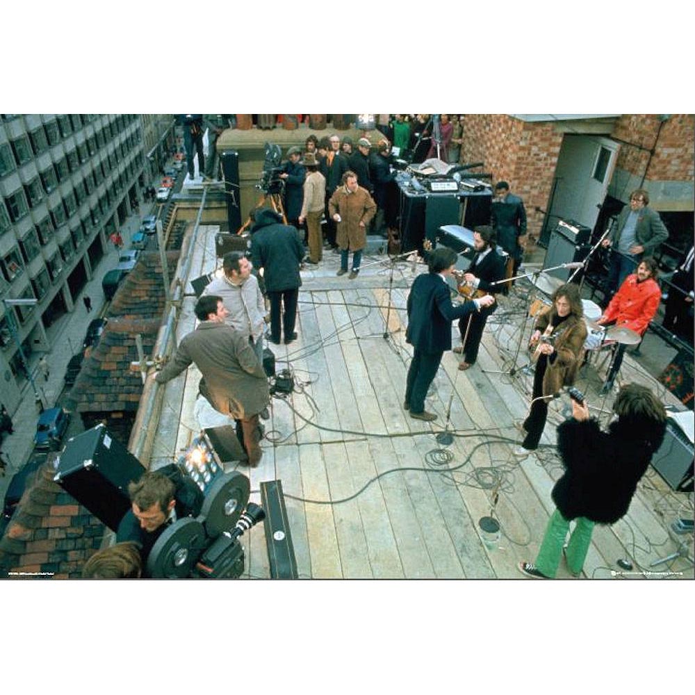 THE BEATLES ビートルズ (結成 65周年 ) - GET BACK SESSION（世界限定2000枚シリーズ） / レア / ポスター 【公式 / オフィシャル】