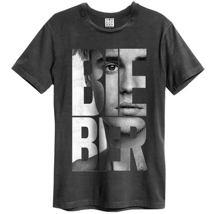 JUSTIN BIEBER ジャスティンビーバー - BIEBER / Amplified（ ブランド ） / レア / Tシャツ / メンズ - PGS