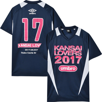 KANSAI LOVERS - 2017 ドライTシャツ / バックプリントあり / umbro（ブランド）
