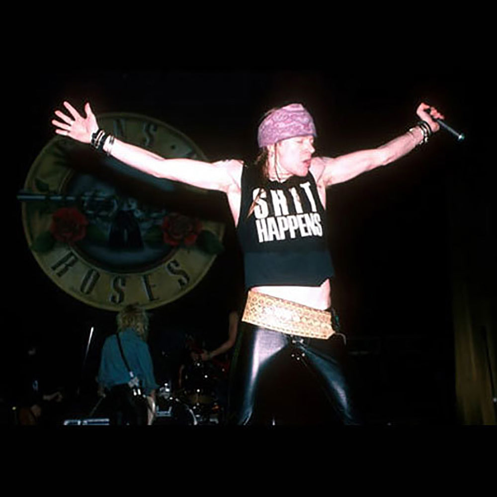 
                  
                    GUNS N ROSES ガンズアンドローゼズ (5月 来日 記念 ) - SHIT HAPPENS / Tシャツ / メンズ
                  
                