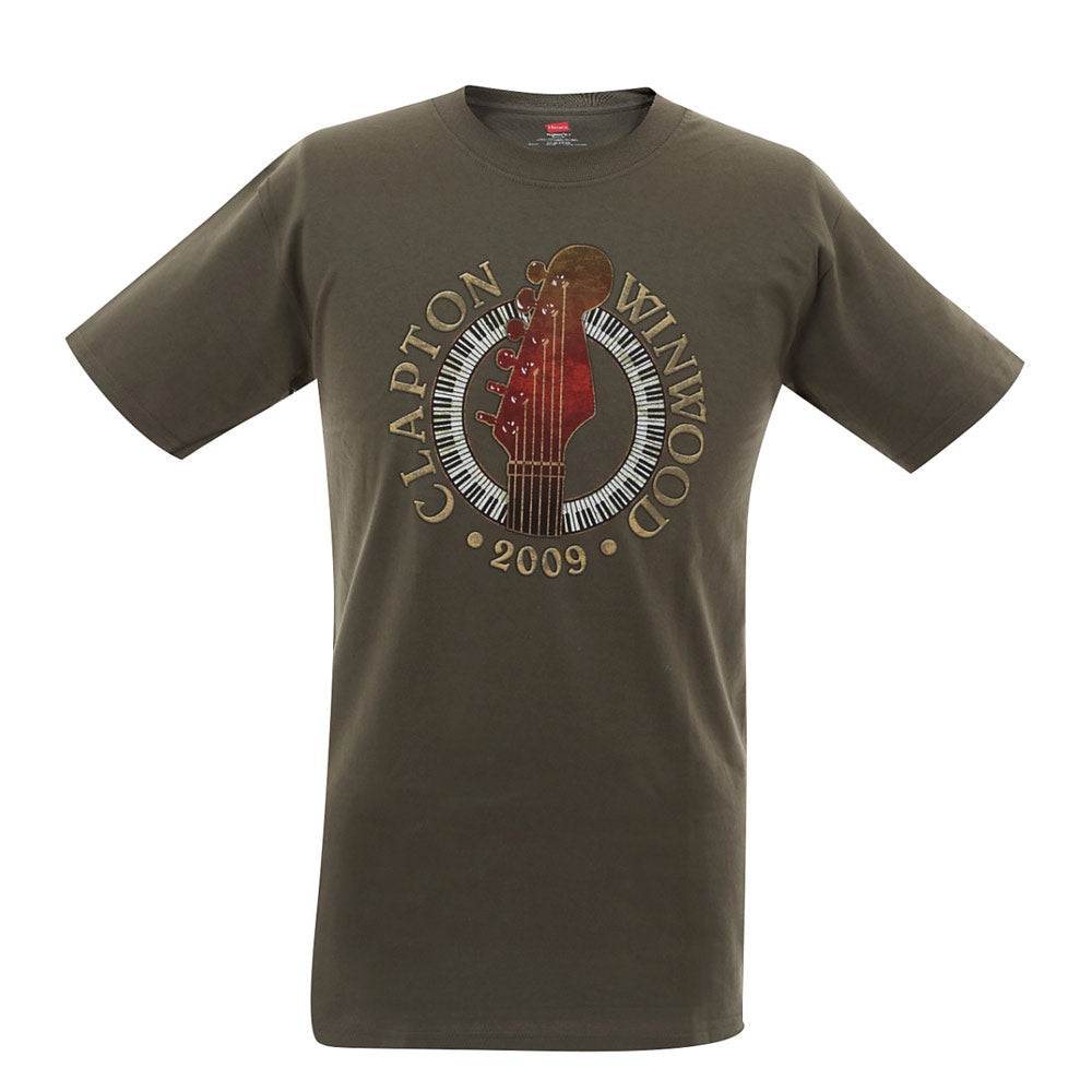 ERIC CLAPTON エリッククラプトン - Guitar / バックプリントあり / 北米 Tour 2009 会場限定 / レア / Tシャツ / メンズ