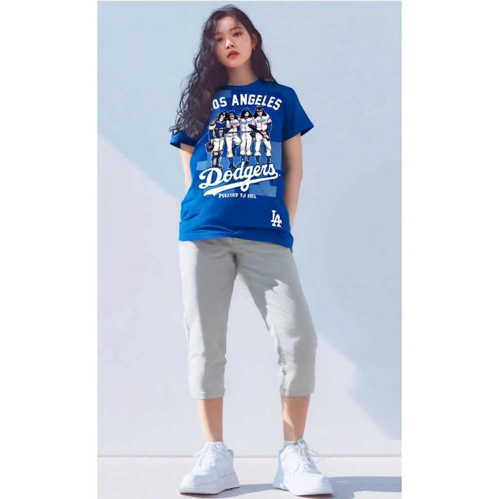 
                  
                    KISS キッス - Los Angeles Dodgers Dressed to Kill / Tシャツ / メンズ 【公式 / オフィシャル】
                  
                