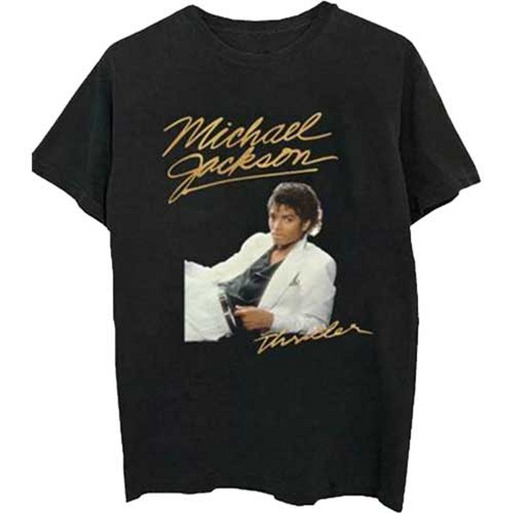 MICHAEL JACKSON マイケルジャクソン (伝記映画 2025年 公開 ) - Thriller White Suit / Tシャツ / メンズ 【公式 / オフィシャル】