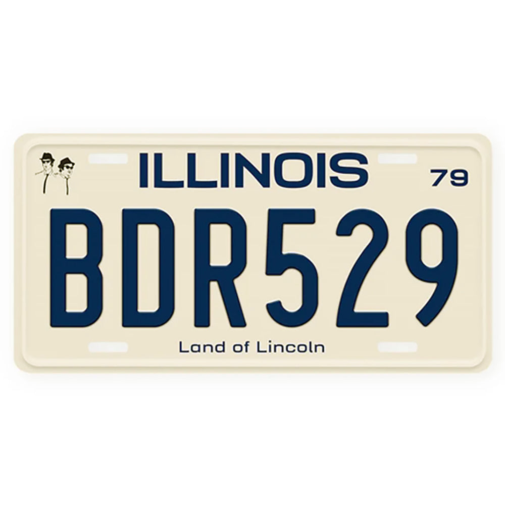 【予約商品】 BLUES BROTHERS ブルースブラザーズ (公開 45周年 ) - BLUESMOBILE LICENSE PLATE / インテリア置物
