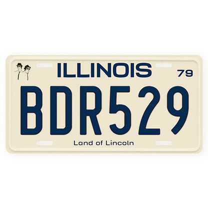 【予約商品】 BLUES BROTHERS ブルースブラザーズ (公開 45周年 ) - BLUESMOBILE LICENSE PLATE / インテリア置物