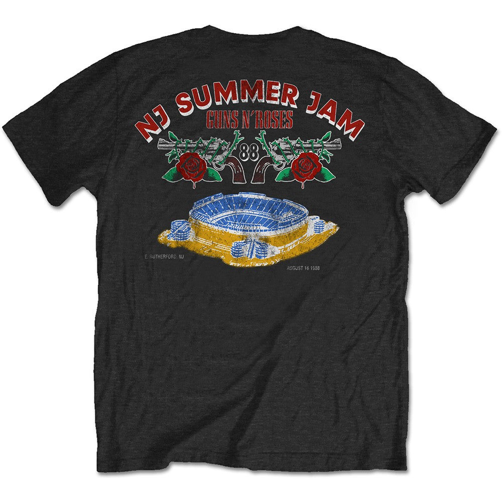 
                  
                    【予約商品】 GUNS N ROSES ガンズアンドローゼズ (5月 来日 記念 ) - NJ SUMMER JAM 1988 （復刻ツアーTシリーズ） / バックプリントあり / Tシャツ / メンズ 【公式 / オフィシャル】
                  
                