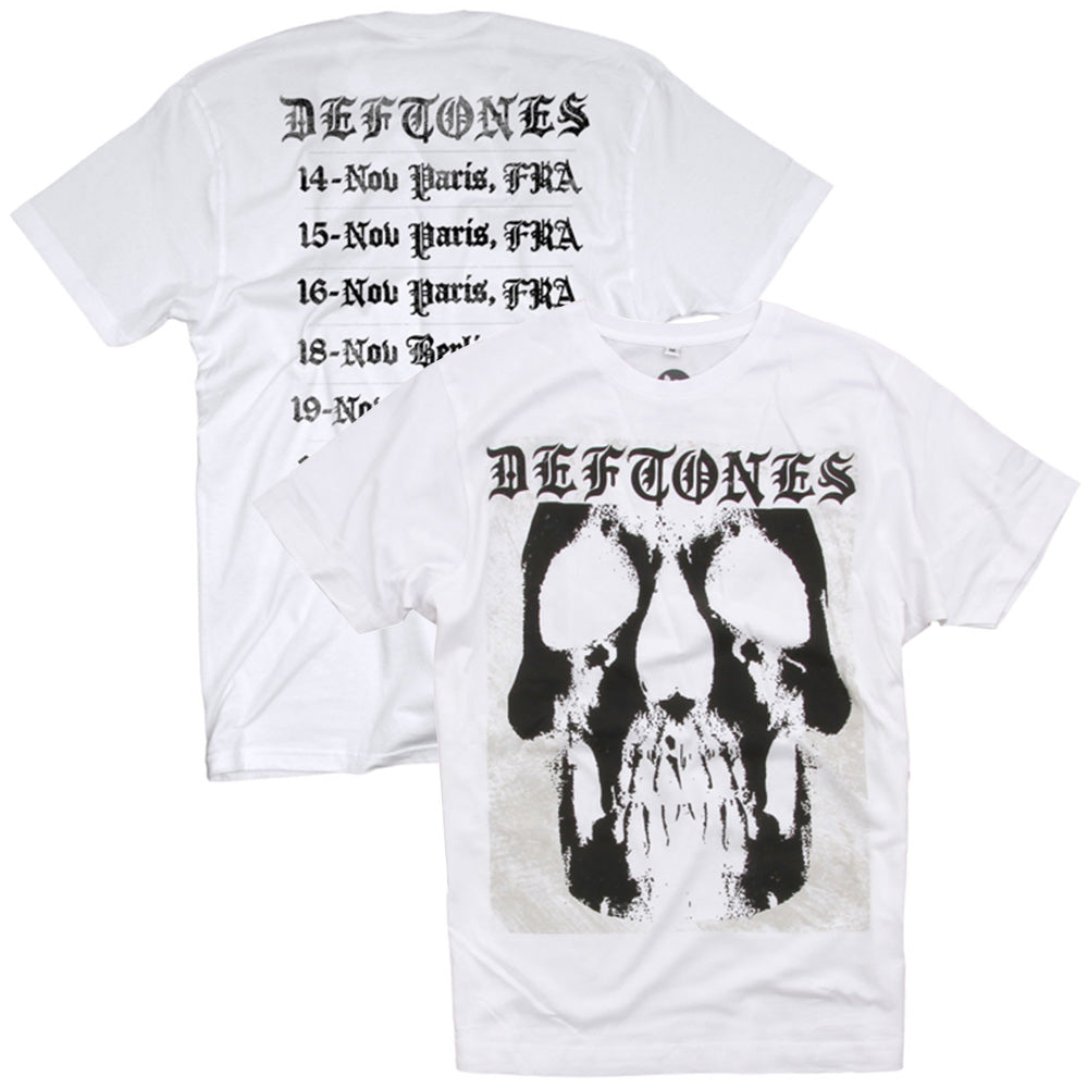 DEFTONES - (デビュー 30周年 ) - 2015 EUROPEAN TOUR / バックプリントあり