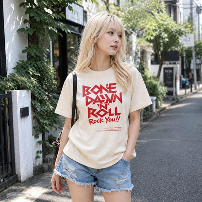 【予約商品】 BONE DAWN ボーンドーン - BONE DAWN N ROLL / PGS METAL（ブランド） / Tシャツ / メンズ