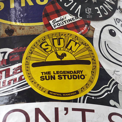 SUN STUDIO Sun Studio - rooster logo / sticker