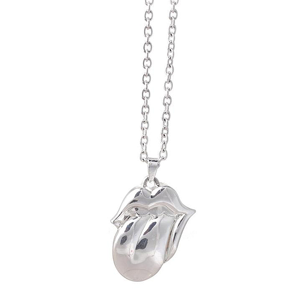 ROLLING STONES - Silver Tongue Necklace