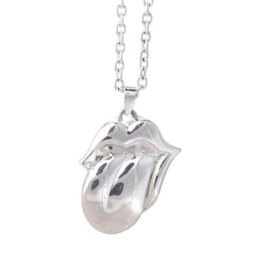 ROLLING STONES - Silver Tongue Necklace