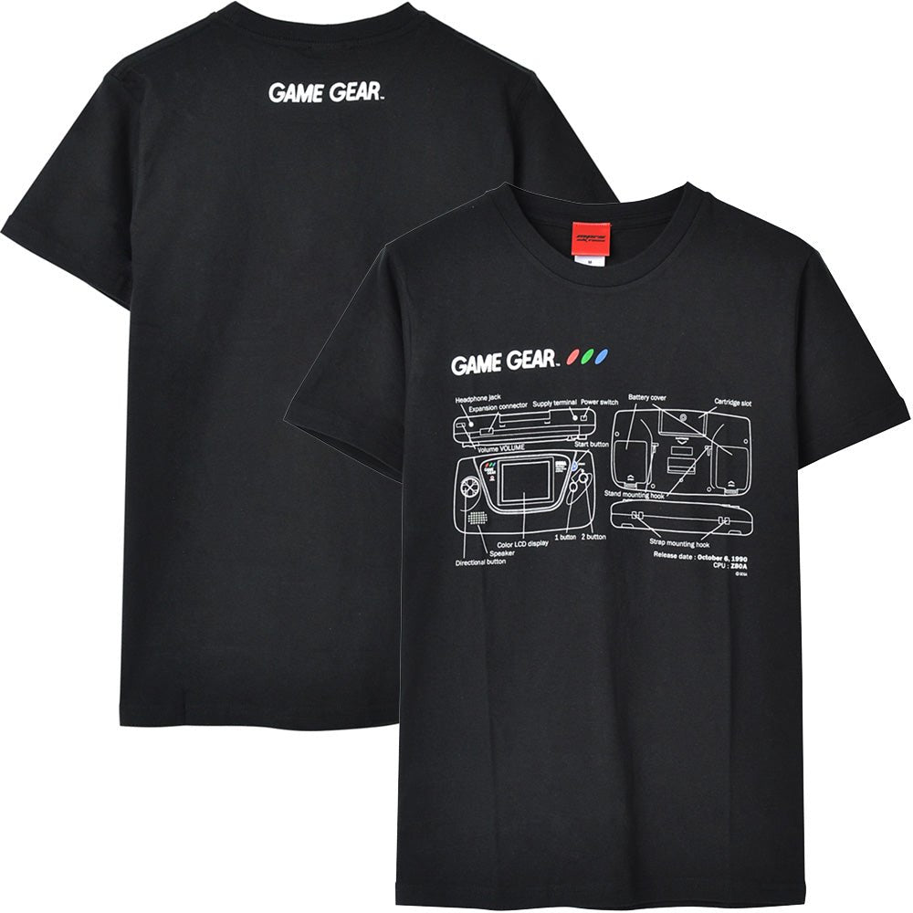 SEGAHERD セガハード - ゲームギア / バックプリントあり / Tシャツ / メンズ - PGS