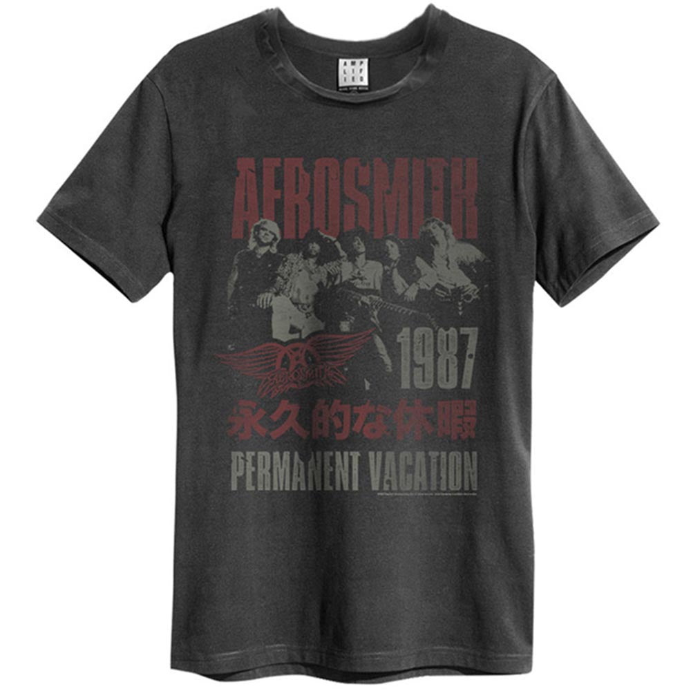 AEROSMITH エアロスミス - PERMANENT VACATION / Amplified（ ブランド ） / Tシャツ / メンズ - PGS