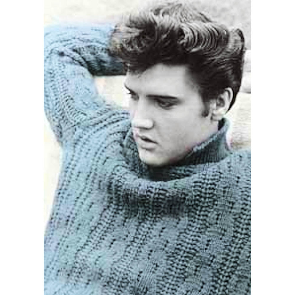 ELVIS PRESLEY - (生誕 90周年 ) - Blue Sweater