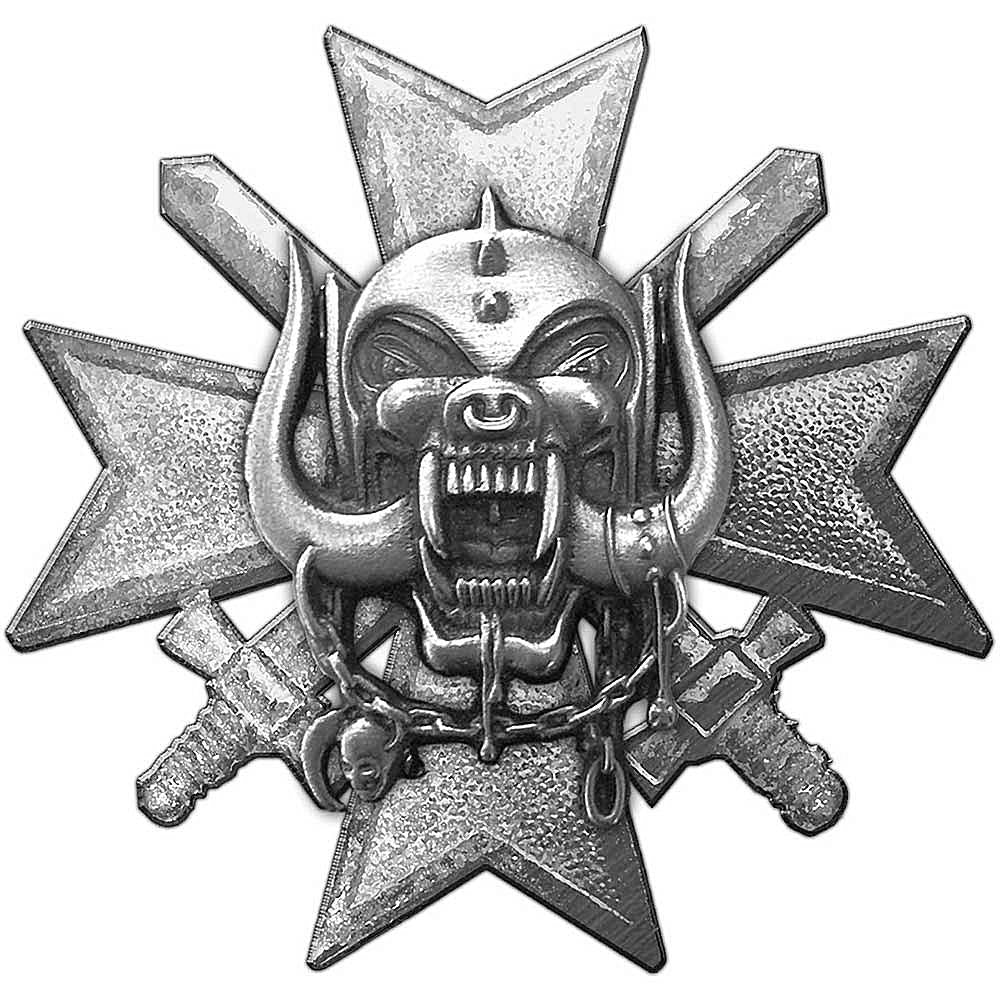 MOTORHEAD モーターヘッド (結成 50周年 ) - BAD MAGIC / メタル・ピンバッジ / バッジ 【公式 / オフィシャル】