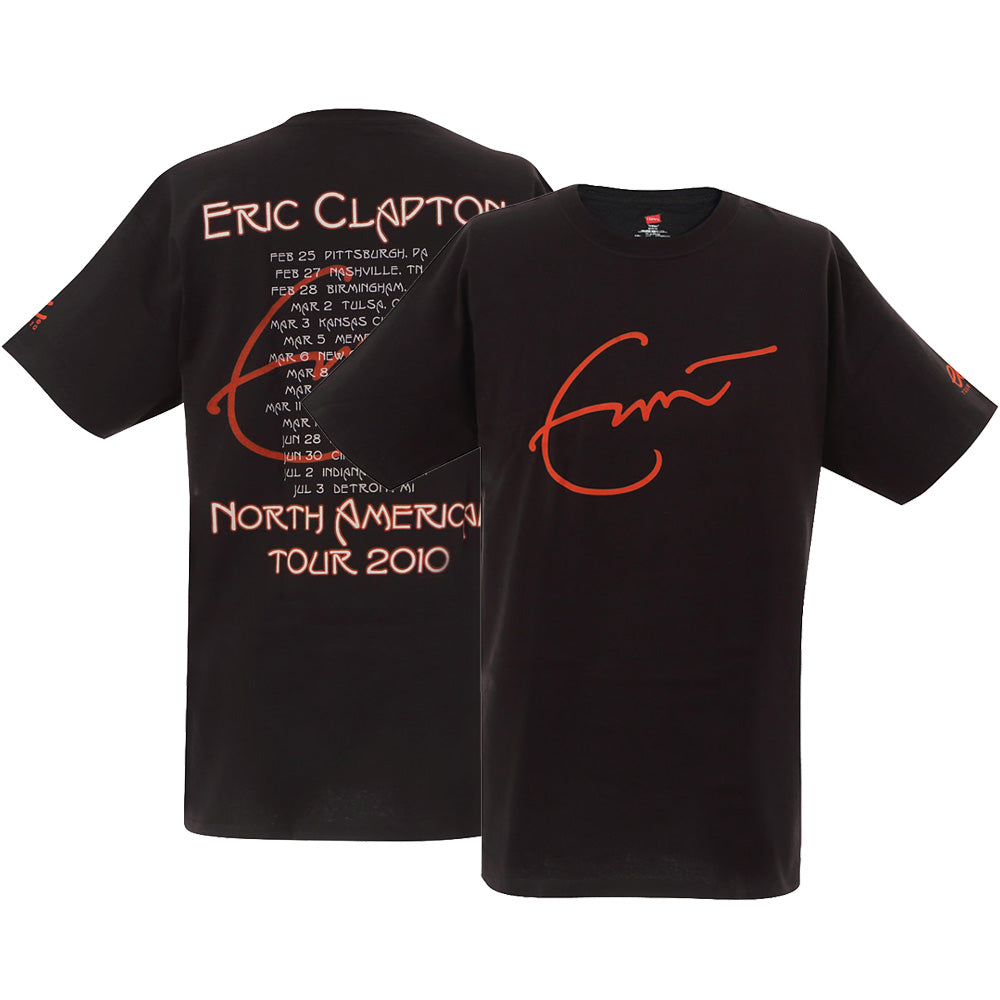 ERIC CLAPTON - コンサート会場限定商品 2010 North American Tour Signature / バックプリントあり