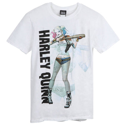 SUICIDE SQUAD スーサイドスクワッド (ジョーカー 生誕 80周年 ) - HARLEY QUINN POSTER / レア / Tシャツ / メンズ 【公式 / オフィシャル】