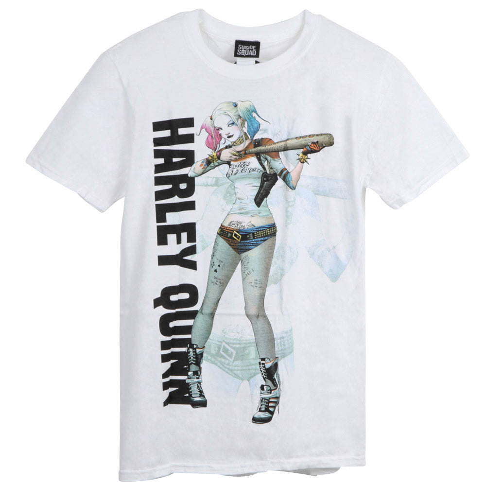【廃番ラスト販売/特別価格】SUICIDE SQUAD スーサイドスクワッド - HARLEY QUINN POSTER / Tシャツ / メンズ 【公式 / オフィシャル】