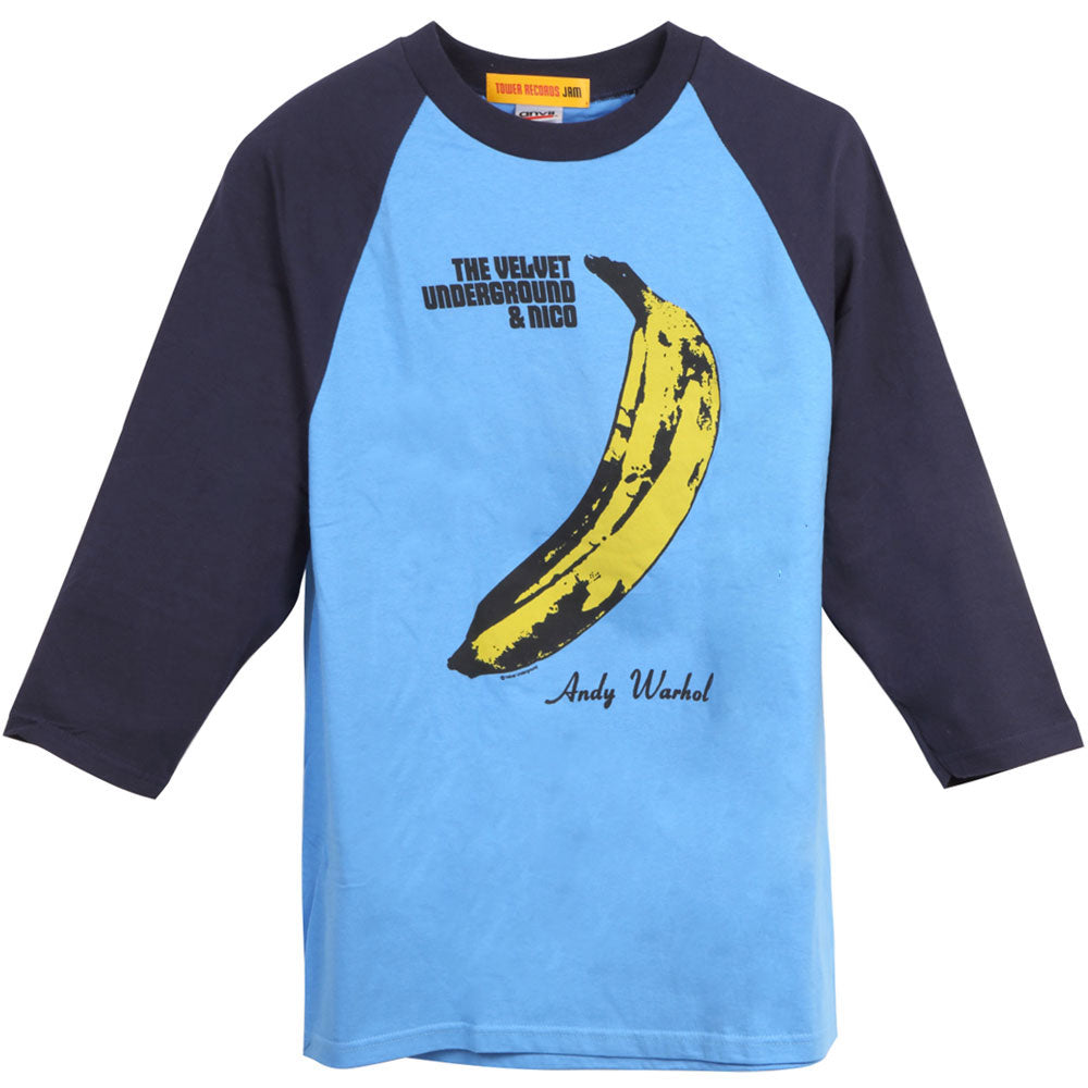 【廃番ラスト販売/特別価格】VELVET UNDERGROUND ヴェルヴェットアンダーグラウンド - 【別注】BANANA ラグラン / 長袖 / Tシャツ / メンズ 【公式 / オフィシャル】