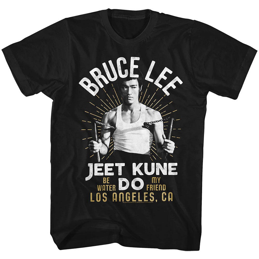 BRUCE LEE ブルースリー (生誕 85年 ) - WHITE GOLD / Tシャツ / メンズ 【公式 / オフィシャル】