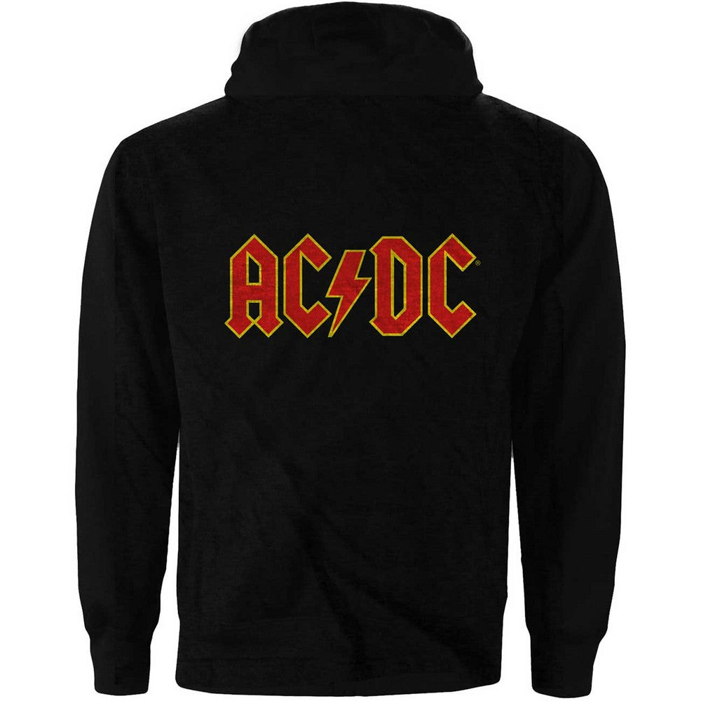 
                  
                    AC/DC エーシーディーシー (Back in Black 45周年 ) - Logo / バックプリントあり / ジップ / パーカー・スウェット / メンズ
                  
                